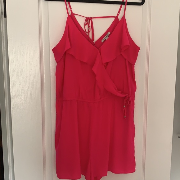 Hot Pink Romper/Jumpsuit - Picture 4 of 8